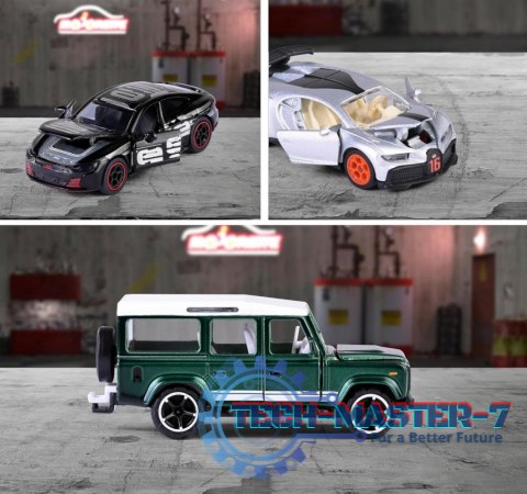 Pojazd Majorette Deluxe 6 rodzajów mix Pojazd Majorette Deluxe 6 rodzajów mix