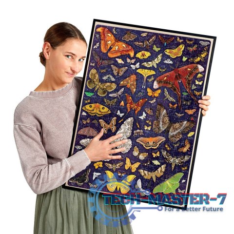 Puzzle 1000 elementów Puzzlove Ćmy Puzzle 1000 elementów Puzzlove Ćmy
