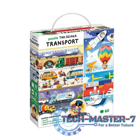 Puzzle Tak działa transport Puzzle Tak działa transport