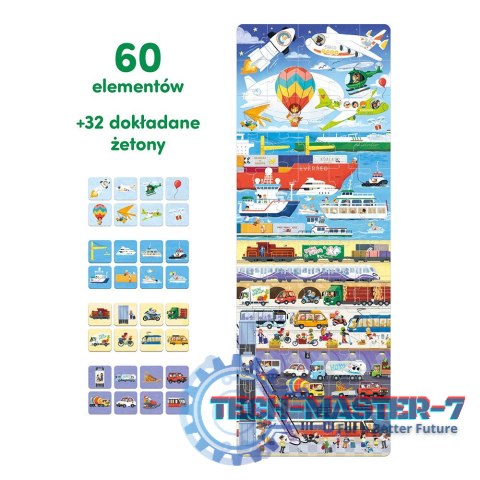 Puzzle Tak działa transport Puzzle Tak działa transport