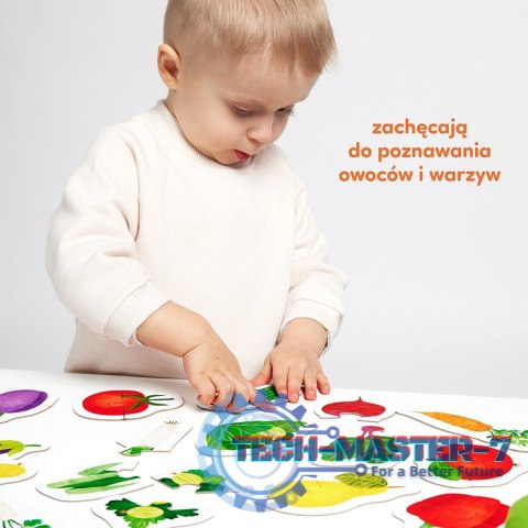 Układanka Puzzle do pary - Owoce i warzywa Układanka Puzzle do pary - Owoce i warzywa