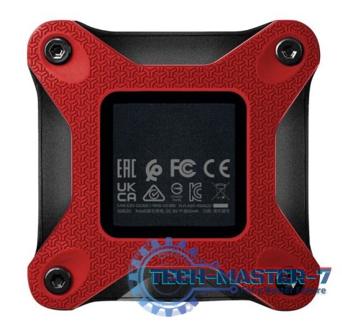 Zewnętrzny dysk SSD SD620 2TB U3.2A 520/460 MB/s Red Zewnętrzny dysk SSD SD620 2TB U3.2A 520/460 MB/s Red