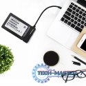 Adapter SATA | Przejściówka na dysk SSD HDD 2.5" | USB-C | Super speed 5Gb/s | 2TB
