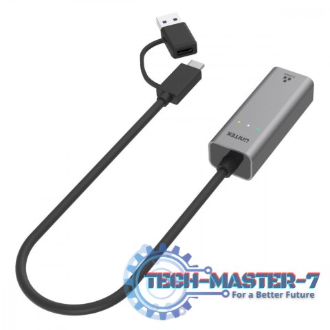 Adapter USB-A/C 3.1 GEN1 RJ45; 2,5 Gbps; U1313C Adapter USB-A/C 3.1 GEN1 RJ45; 2,5 Gbps; U1313C