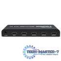 Aktywny rozdzielacz Splitter 4 x HDMI 4K x 2K | 3.4Gb/s