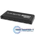 Aktywny rozdzielacz Splitter 4 x HDMI 4K x 2K | 3.4Gb/s