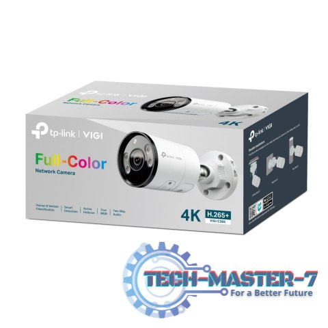 Kamera VIGI C385(4mm) 8MP Full-Color Bullet Network Camera Kamera VIGI C385(4mm) 8MP Full-Color Bullet Network Camera