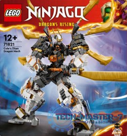 Klocki Ninjago 71821 Tytanowy smok-mech Cole'a