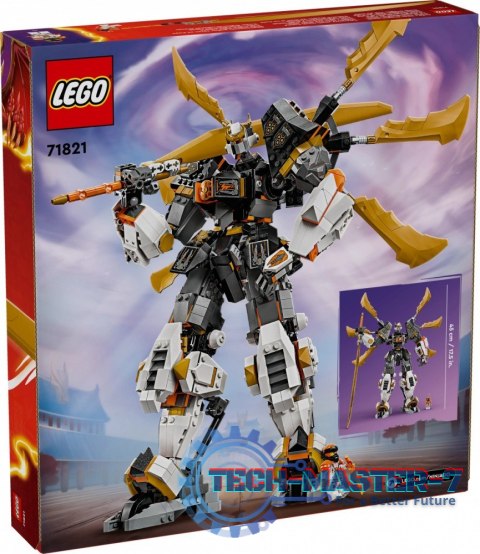 Klocki Ninjago 71821 Tytanowy smok-mech Cole'a Klocki Ninjago 71821 Tytanowy smok-mech Cole'a