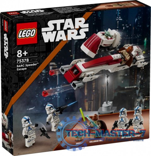 Klocki Star Wars 75378 Ucieczka na śmigaczu BARC Klocki Star Wars 75378 Ucieczka na śmigaczu BARC