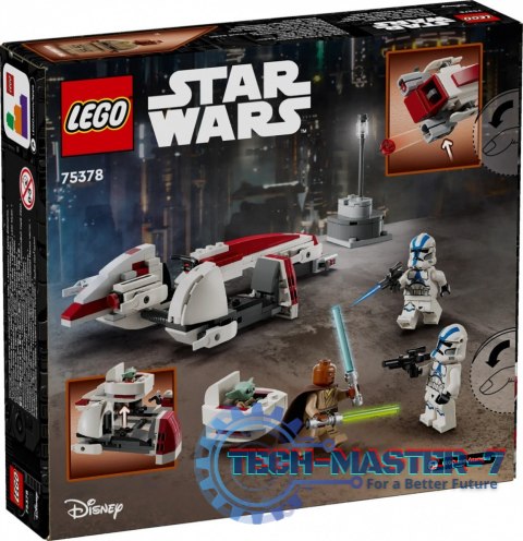Klocki Star Wars 75378 Ucieczka na śmigaczu BARC Klocki Star Wars 75378 Ucieczka na śmigaczu BARC