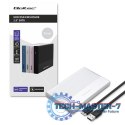 Obudowa | Kieszeń na dysk SSD HDD 2.5 cala| SATA | USB 3.0 | Super speed 5Gb/s | 2TB | Srebrna