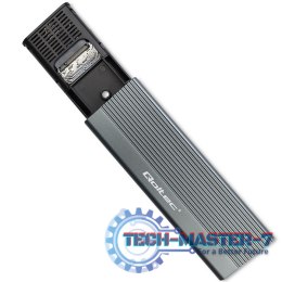 Obudowa | kieszeń na dysk SSD M.2 | SATA | NGFF | USB-C | Super speed 6Gb/s | 2TB | Szara
