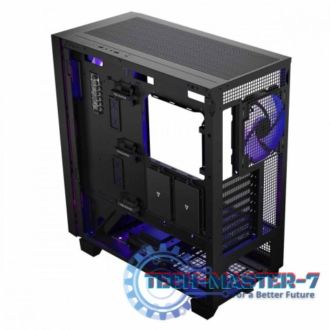 Obudowa komputerowa Volcano Perun Apex ARGB Midi czarna Obudowa komputerowa Volcano Perun Apex ARGB Midi czarna