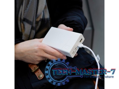Powerbank PowerPlay 20S Biały 20000mAh 22,5W 3x USB-C 1x USB-A Powerbank PowerPlay 20S Biały 20000mAh 22,5W 3x USB-C 1x USB-A